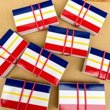 Preview: Aufkleber - Landesflagge Mecklenburg-Vorpommern_02